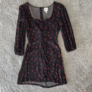 Urban outfitters floral print mini dress